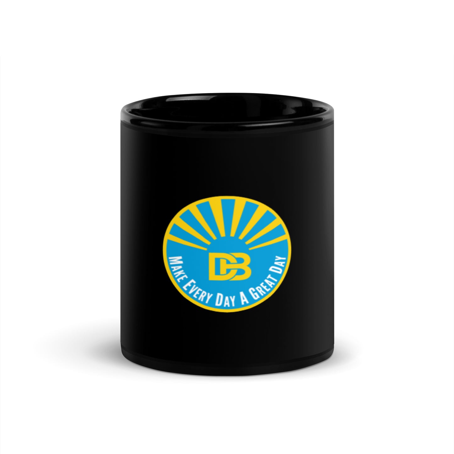 Make Every Day A Great Day - PAY IT FORWARD - Black Glossy Mug