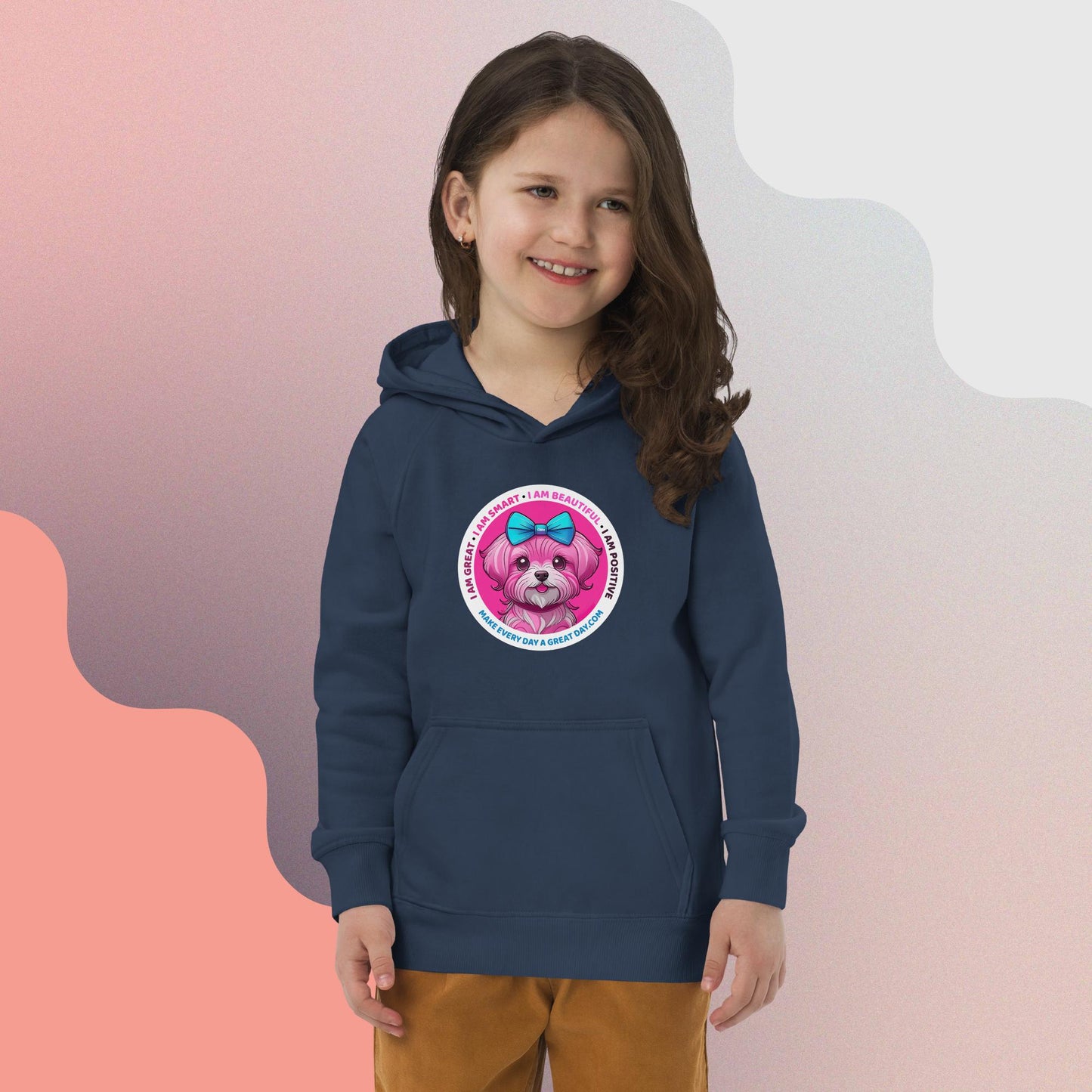 Kids eco hoodie -  Be Kind, Be Cozy with Chloe: Eco-Friendly Hoodies for Little Champions!