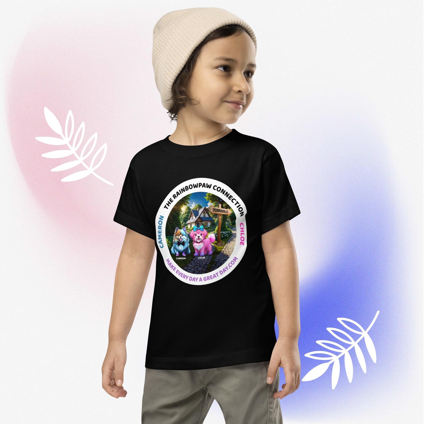 UNISEX - Toddler Tee Time: Be Bold & Kind with Cameron and Chloe in DonnaVille!