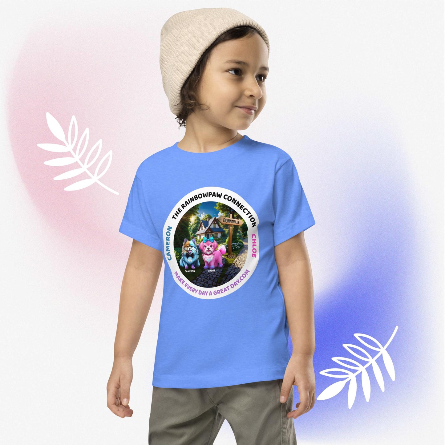 UNISEX - Toddler Tee Time: Be Bold & Kind with Cameron and Chloe in DonnaVille!