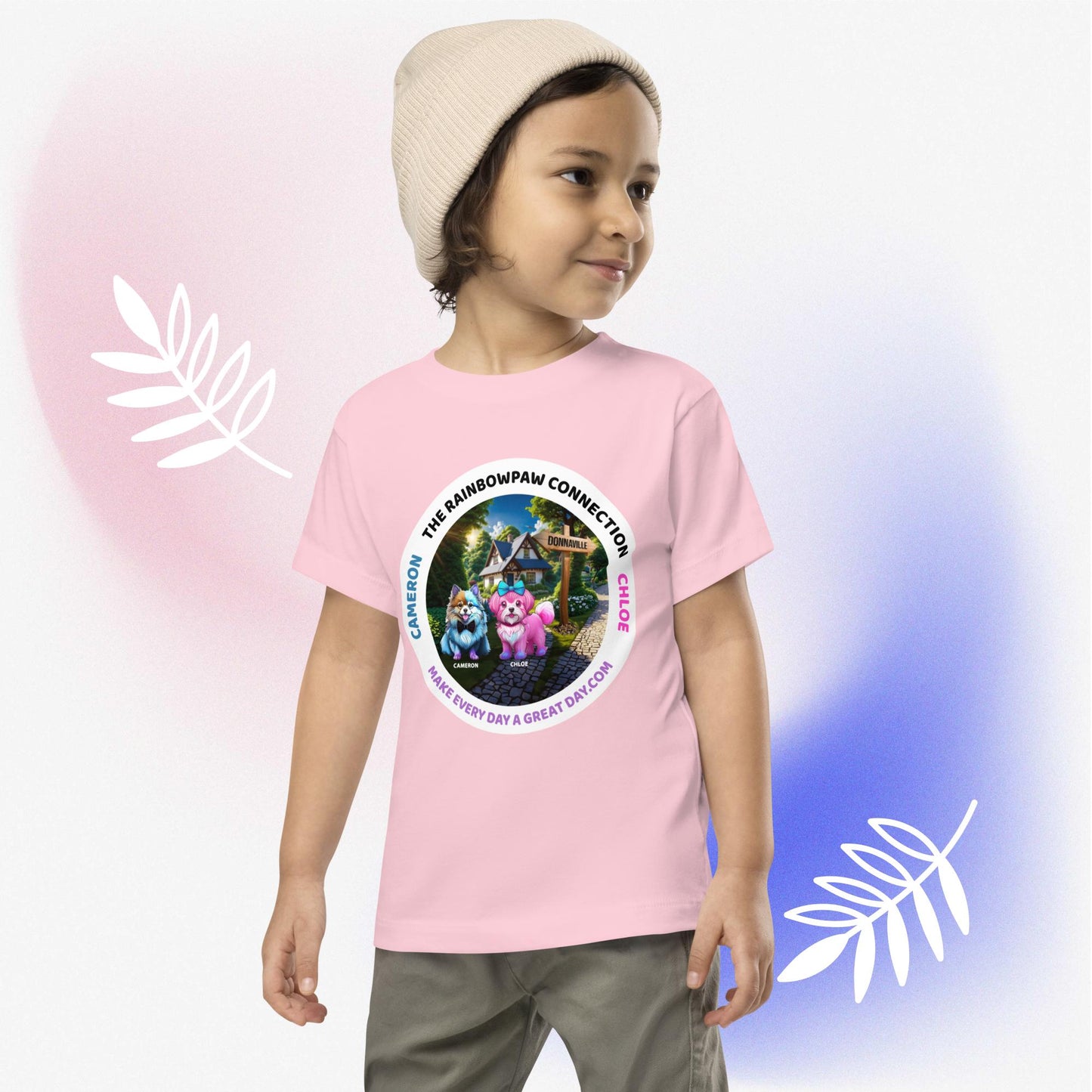 UNISEX - Toddler Tee Time: Be Bold & Kind with Cameron and Chloe in DonnaVille!