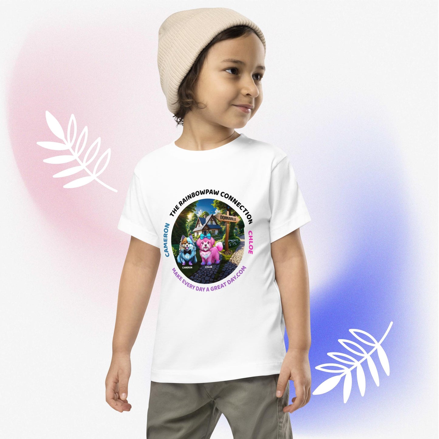 UNISEX - Toddler Tee Time: Be Bold & Kind with Cameron and Chloe in DonnaVille!