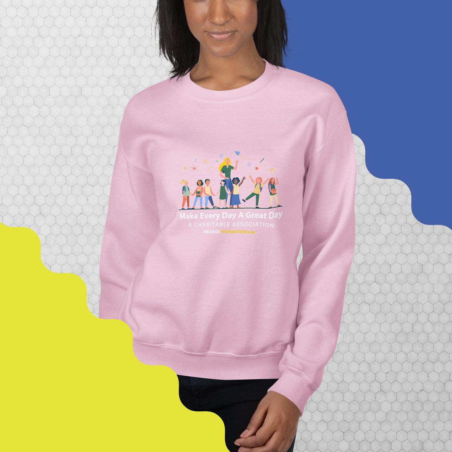 Woman's crewneck sweatshirt