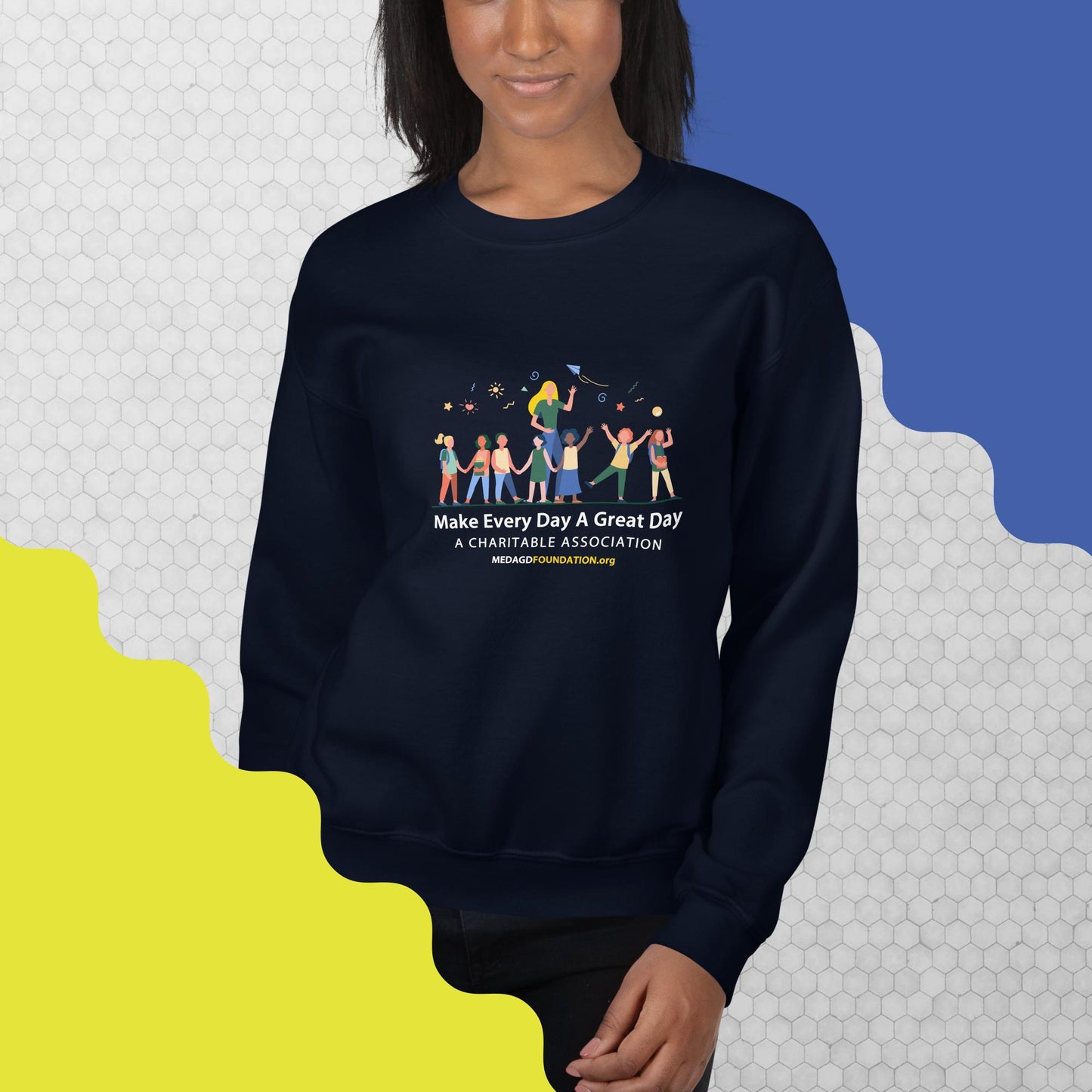 Woman's crewneck sweatshirt