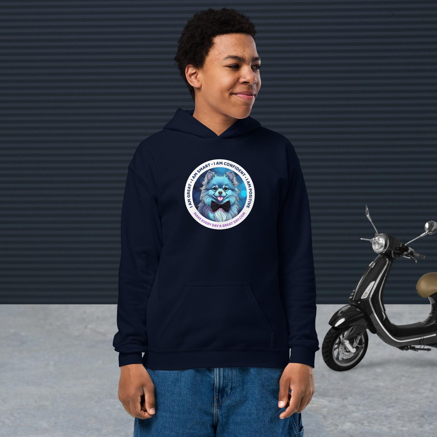 Youth heavy blend hoodie - Be Bold, Play Hard with Cameron: Durable Hoodies for Everyday Adventures!