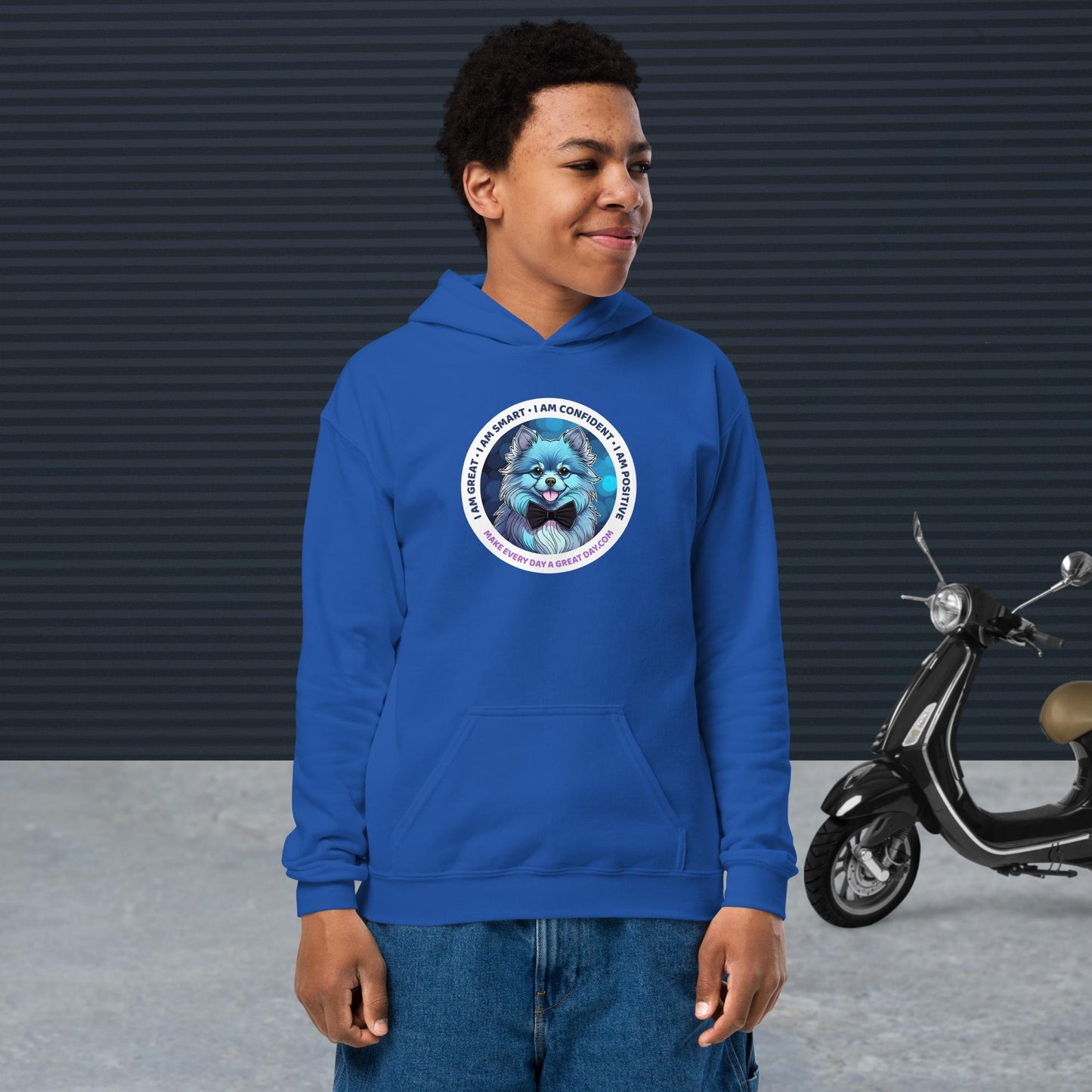 Youth heavy blend hoodie - Be Bold, Play Hard with Cameron: Durable Hoodies for Everyday Adventures!