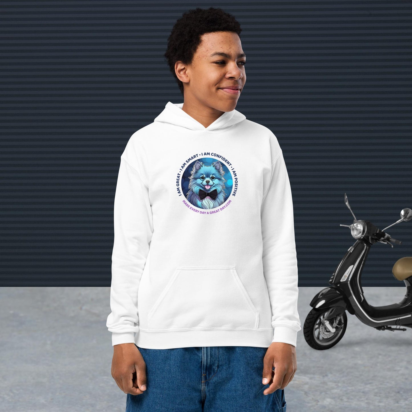 Youth heavy blend hoodie - Be Bold, Play Hard with Cameron: Durable Hoodies for Everyday Adventures!