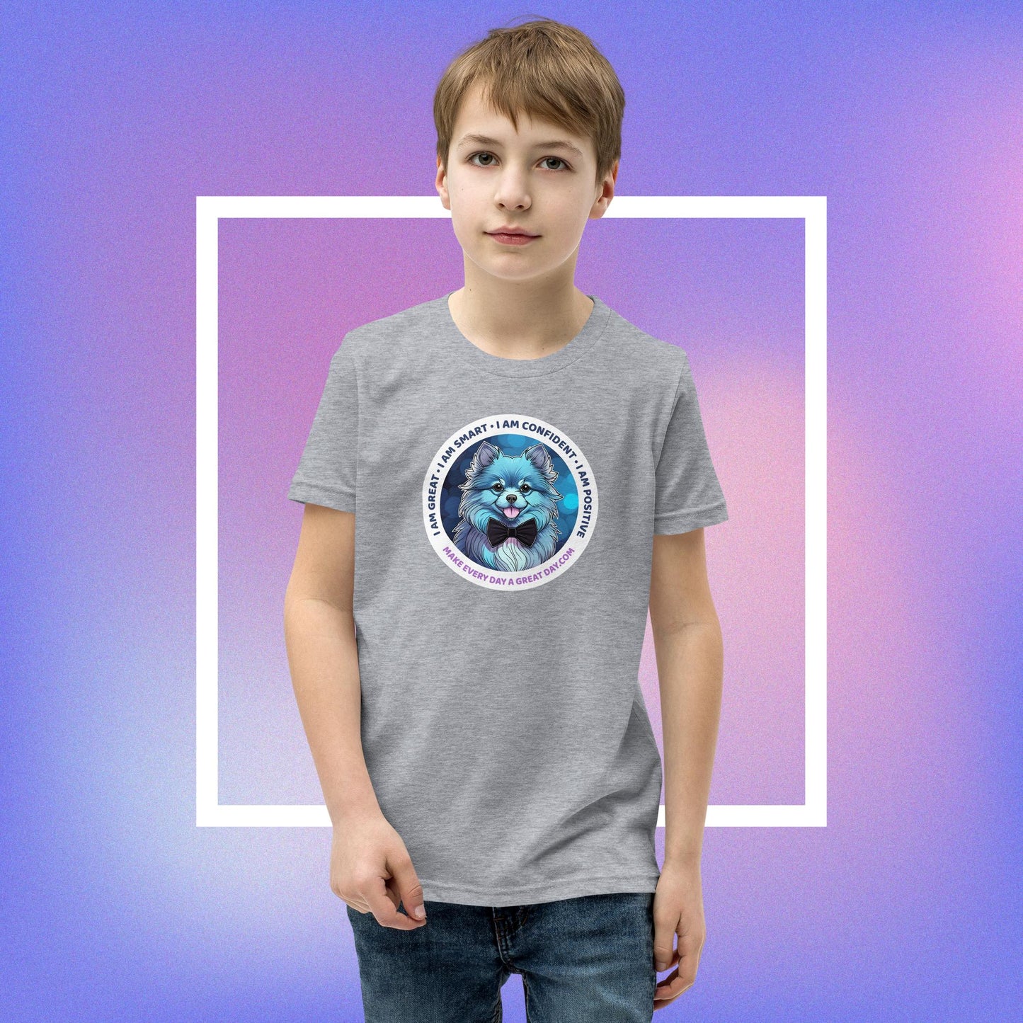 Youth Short Sleeve T-Shirt - Unleash Their Inner Awesome with Cameron: Tees That Make Every Day Great!