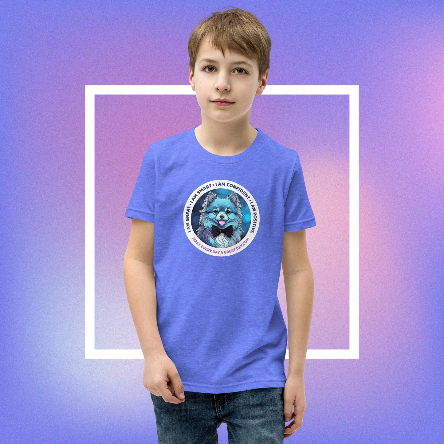 Youth Short Sleeve T-Shirt - Unleash Their Inner Awesome with Cameron: Tees That Make Every Day Great!