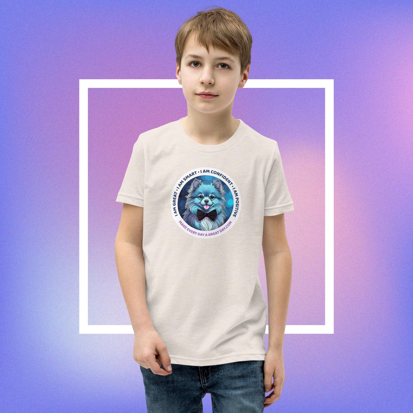 Youth Short Sleeve T-Shirt - Unleash Their Inner Awesome with Cameron: Tees That Make Every Day Great!