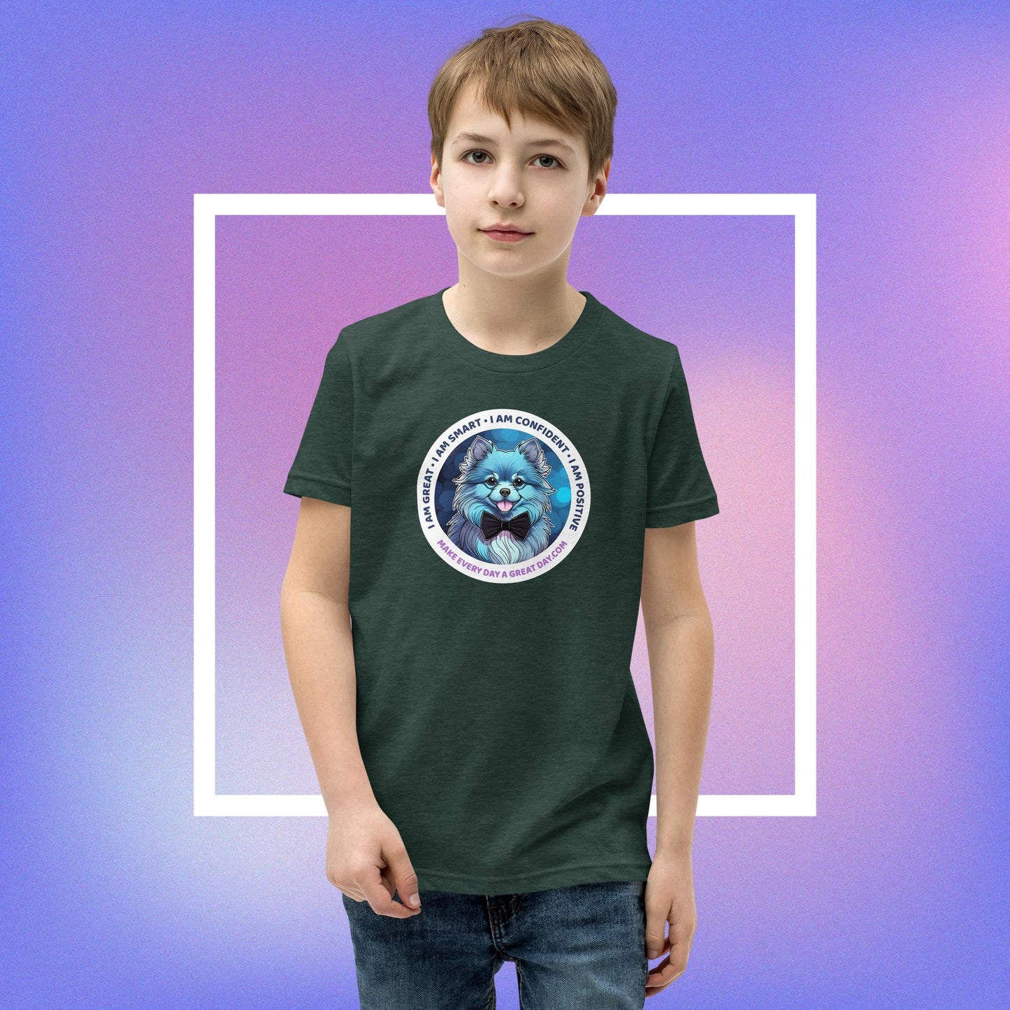 Youth Short Sleeve T-Shirt - Unleash Their Inner Awesome with Cameron: Tees That Make Every Day Great!