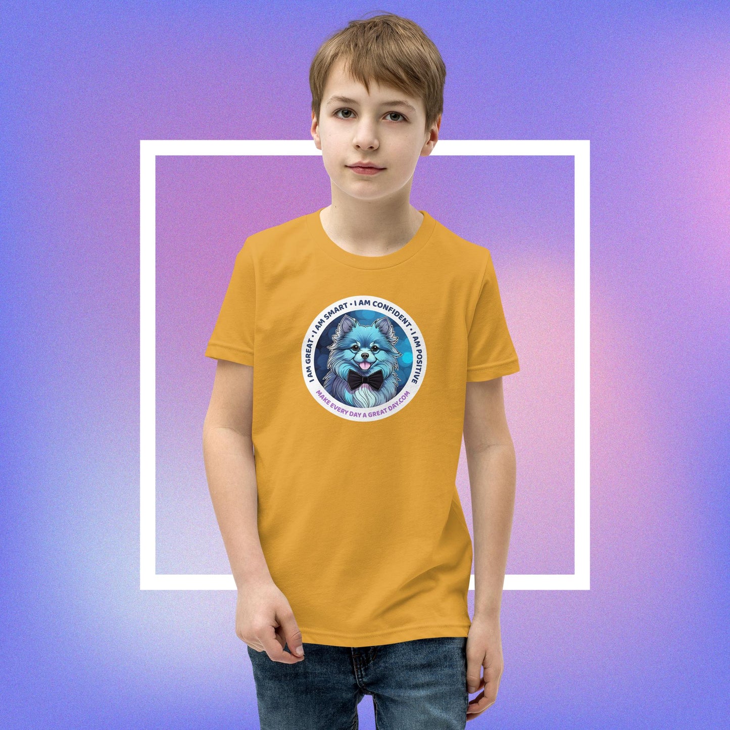 Youth Short Sleeve T-Shirt - Unleash Their Inner Awesome with Cameron: Tees That Make Every Day Great!