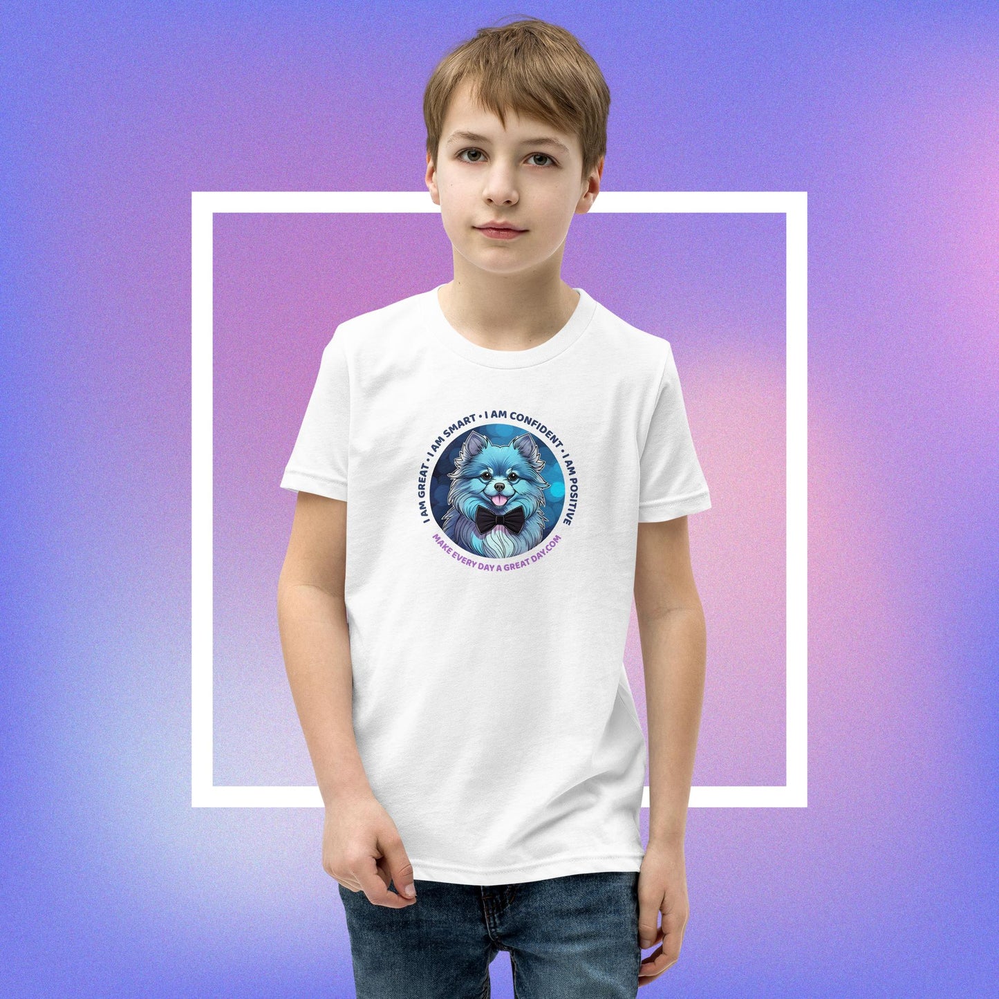 Youth Short Sleeve T-Shirt - Unleash Their Inner Awesome with Cameron: Tees That Make Every Day Great!