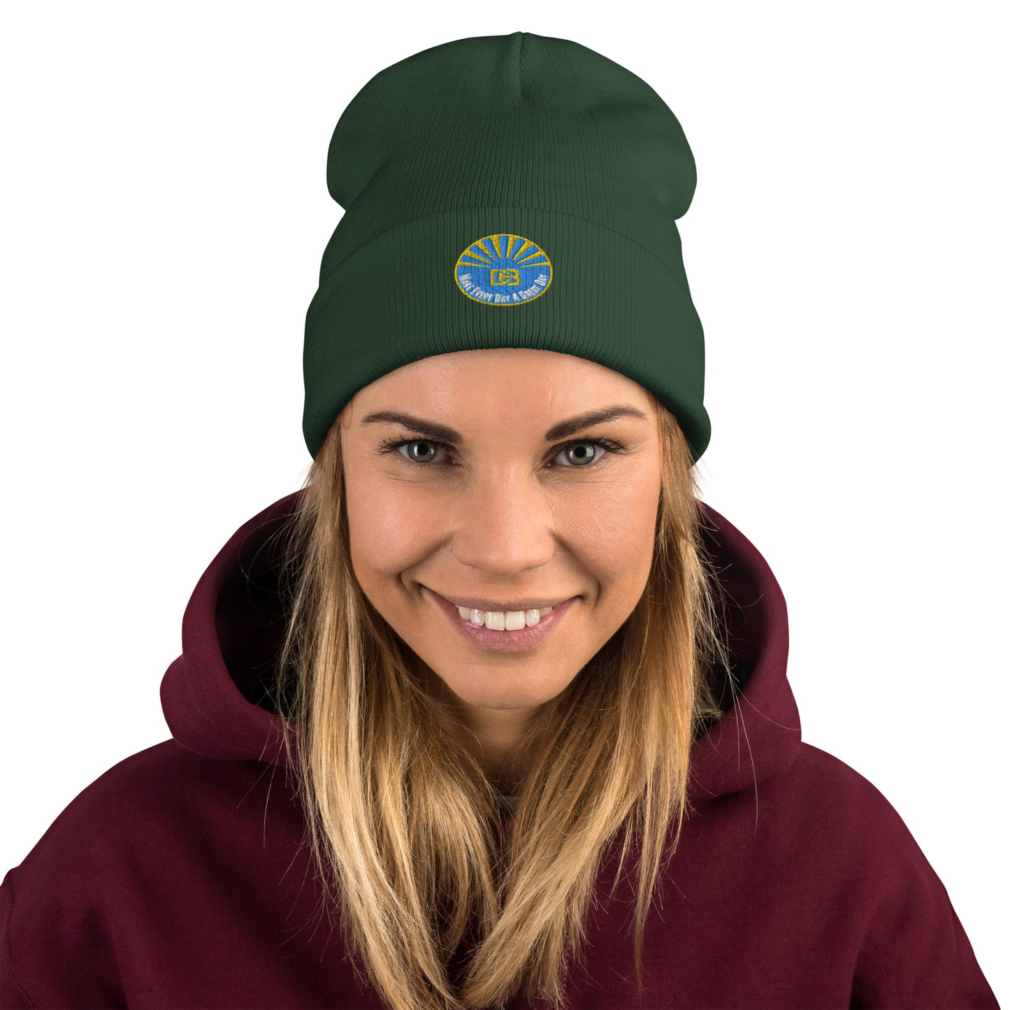 Make Every Day A Great Day | PAY IT FORWARD Embroidered Beanie