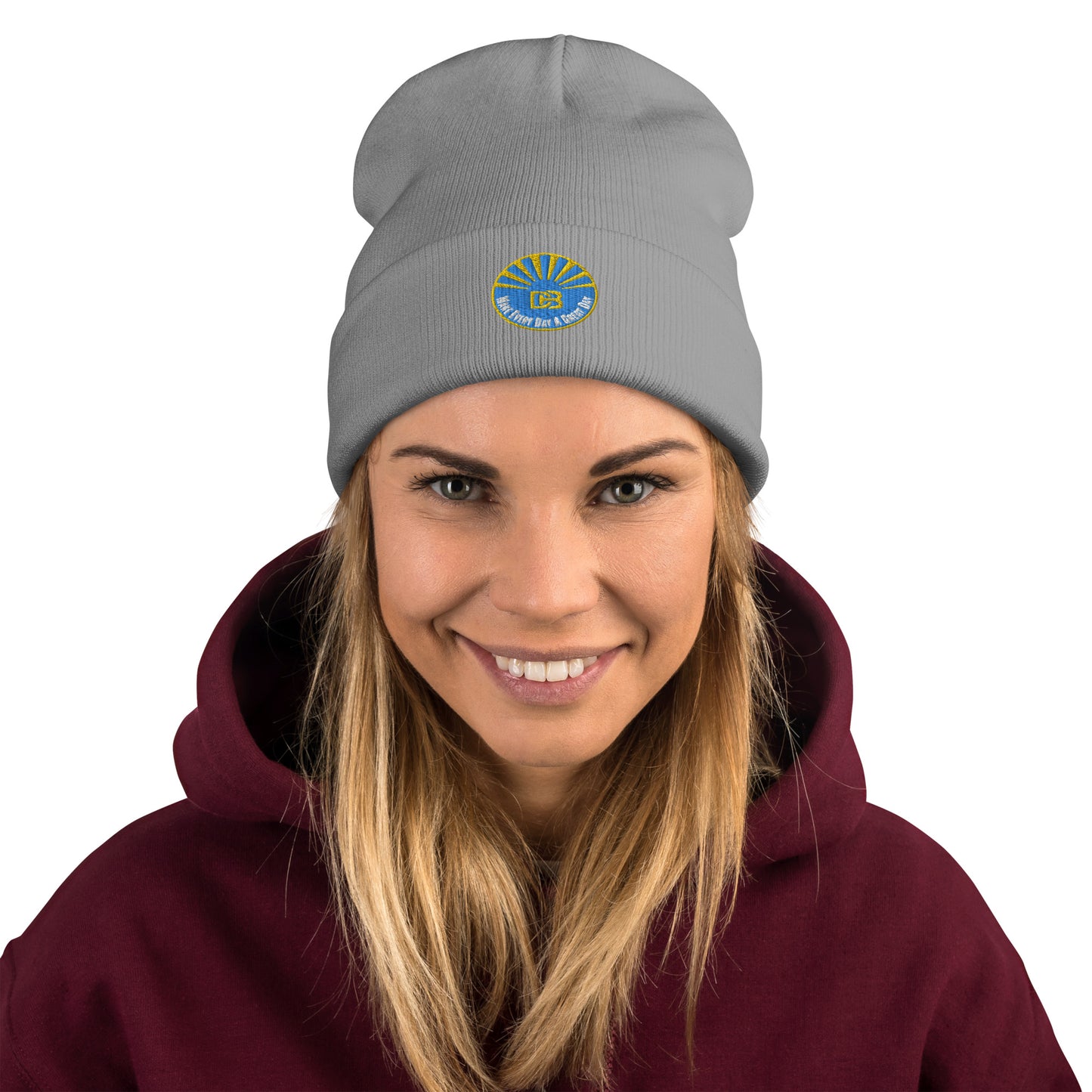 Make Every Day A Great Day | PAY IT FORWARD Embroidered Beanie